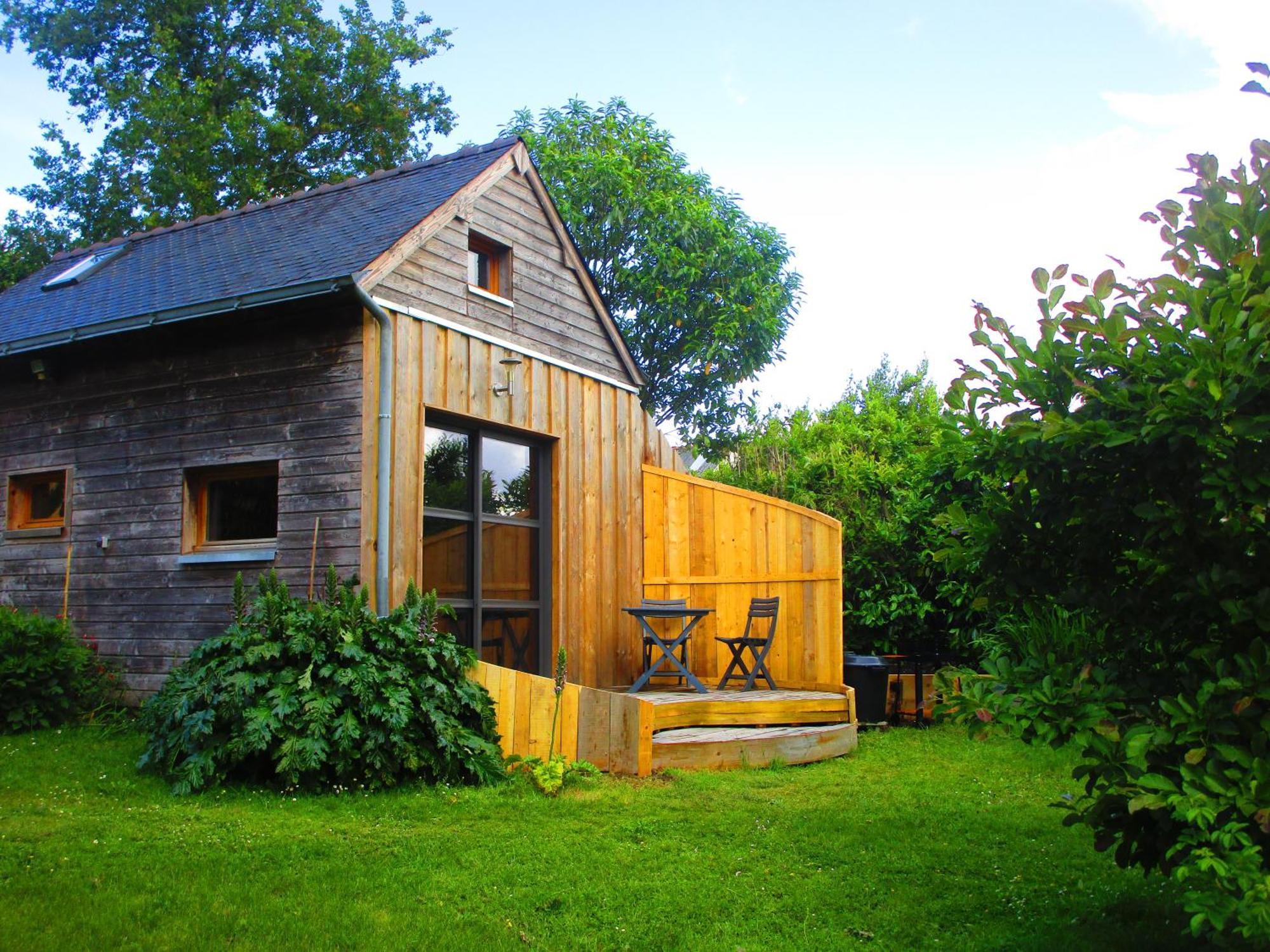 Eco Maisonnette Sulniac Bagian luar foto